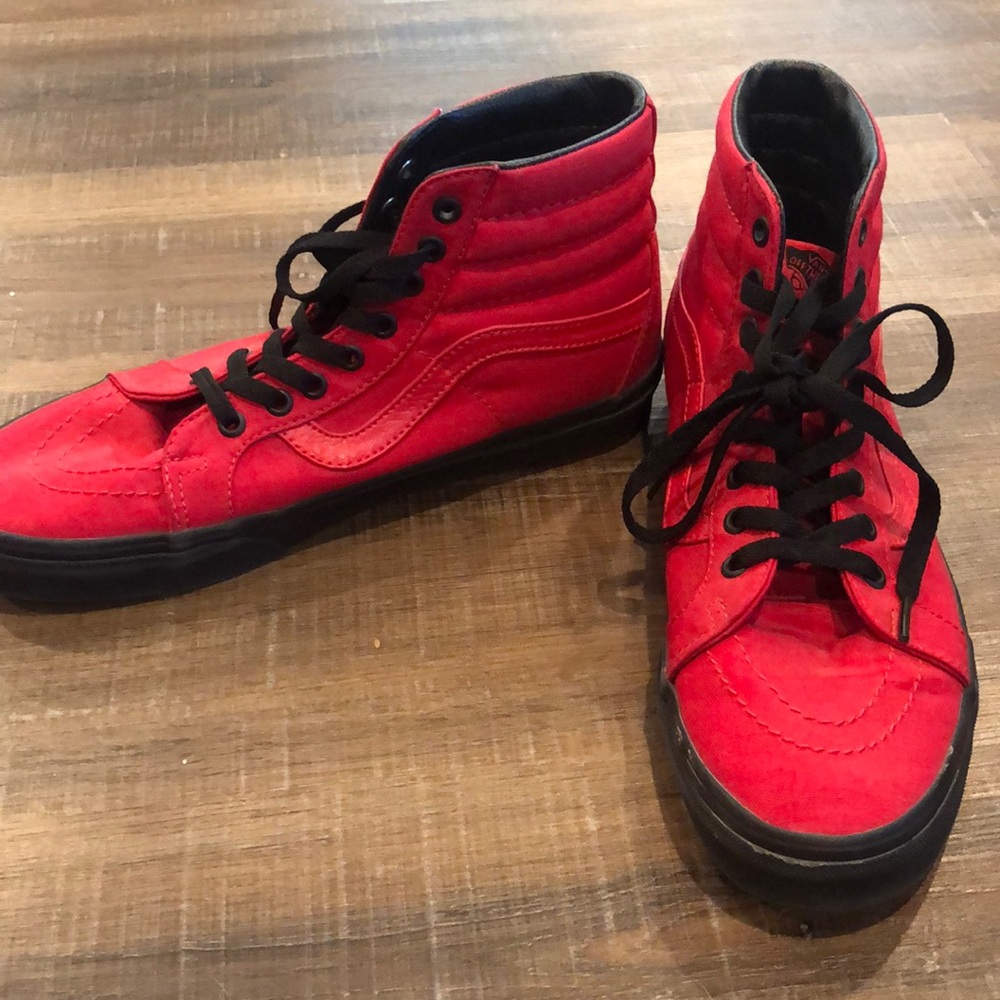 Men’s Red Vans